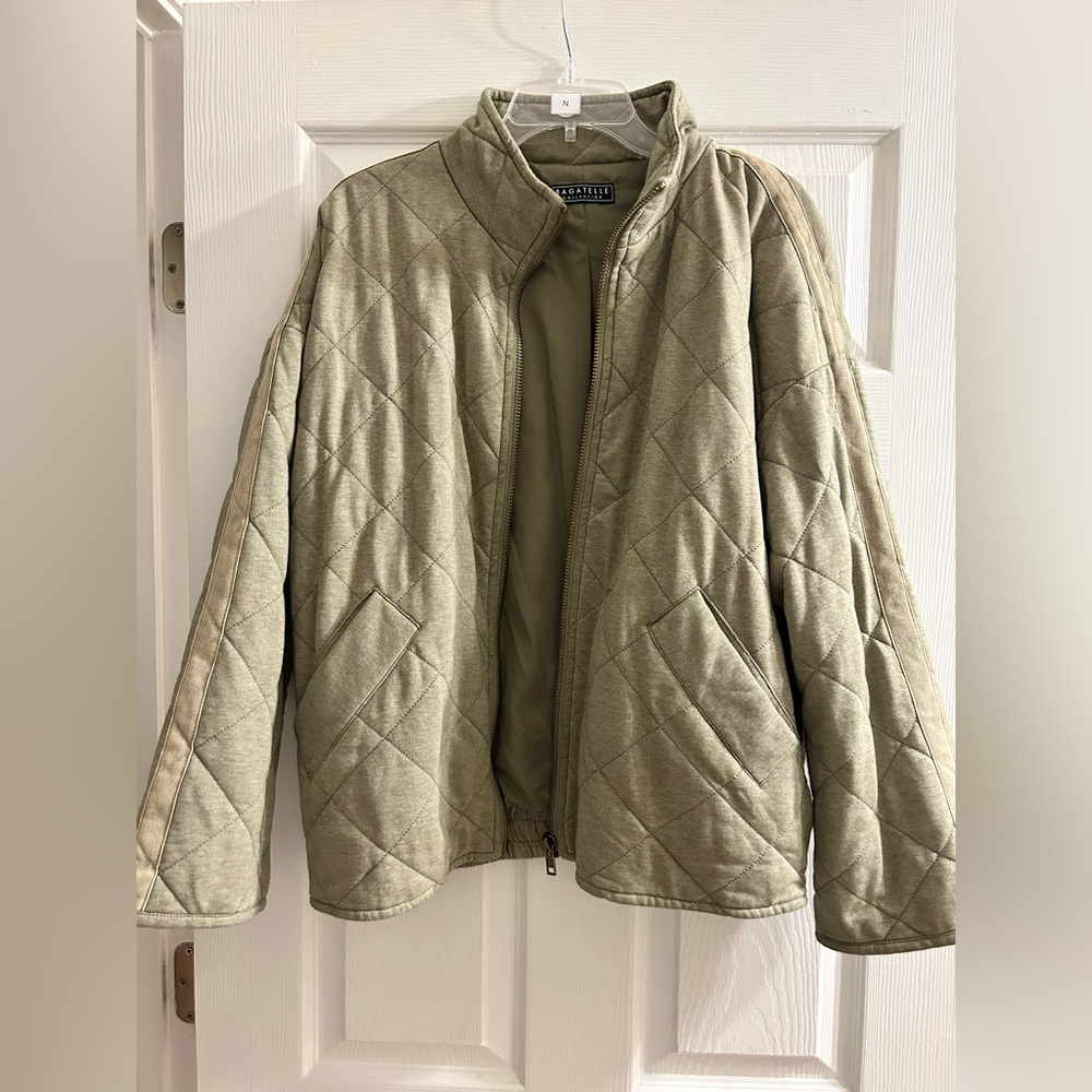 Green Quilted Jacket